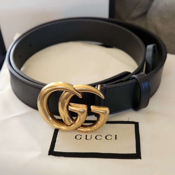 Gucci Leather Double G Buckle - Picture 4 of 4